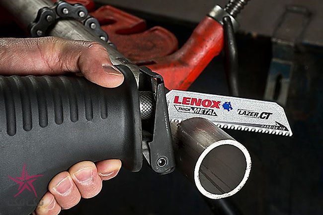 تیغ اره افقی بر شرکت لنوکس (Lenox) برای برش فلزات ضخیم
