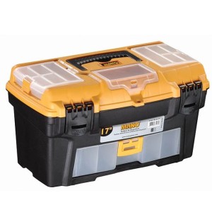 جعبه ابزار به همراه اورگانایزر قابل حمل و کشو RLO-17  سایز 17 اینچ مانو