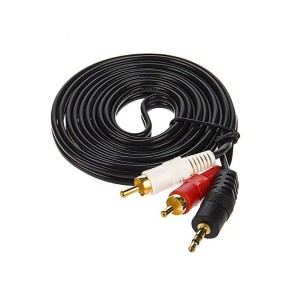 کابل صدا 2 به 1 (جک 3.5mm به RCA) تسکو مدل TC 81 طول 2 متر