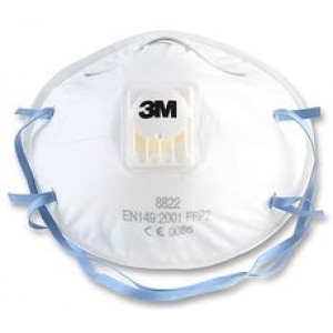 ماسک سوپاپدار 3M مدل FFP2 8822