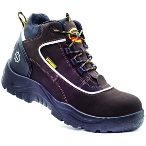پوتین ایمنی safety Jogger مدل جوگر نوبوک قهوه ای